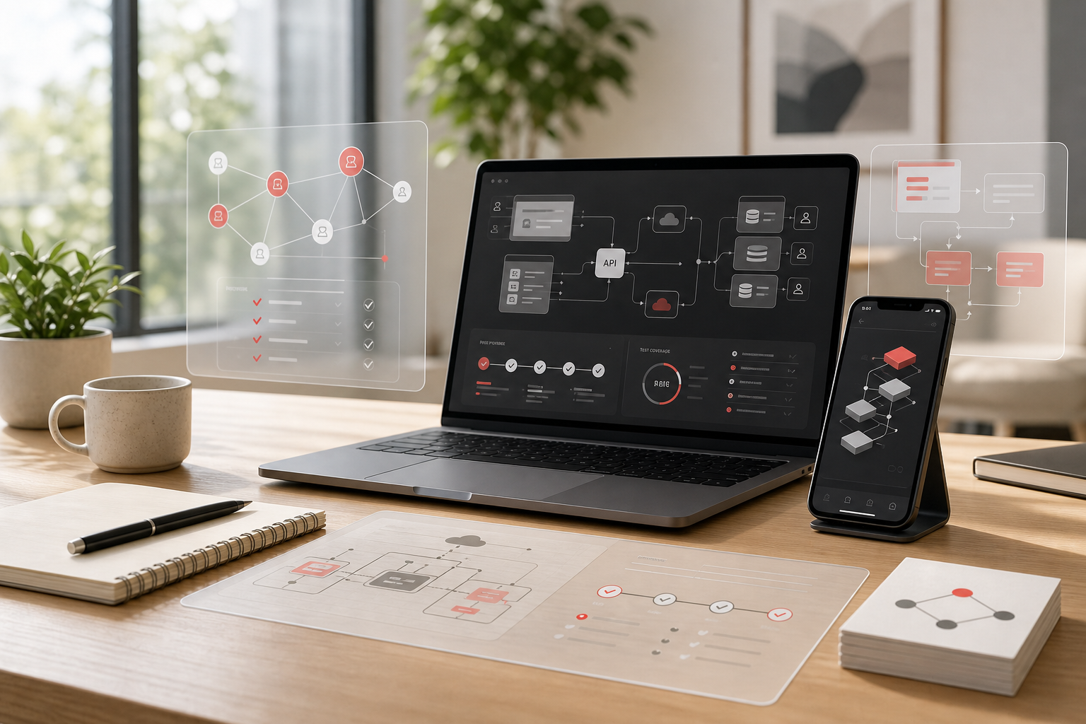 AI-assisted software architecture workspace